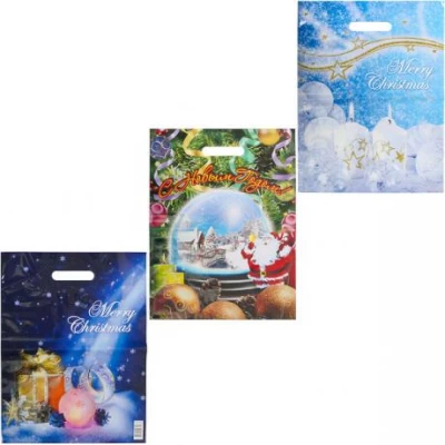 Пакет ламінований новорічний Банан