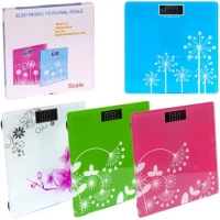 Ваги підлогові побутові до 180кг скляні 28см H5