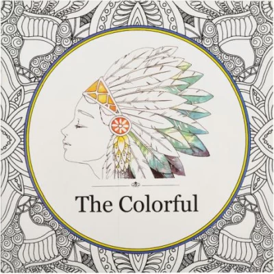 Розмальовка В4 Антистрес 12 листів GDM-009