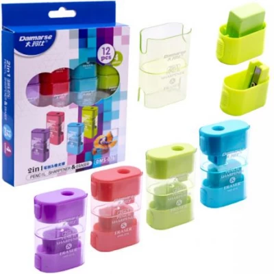 Точило 2 в 1 з ластиком 076 DAIMARSE