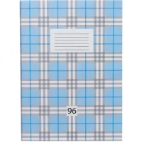 Книга канцелярська А4 Графіка 96арк., клітинка, офсет, скоба КН4496К