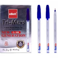 Ручка масляна Tri-Maxs Ellott CL1806-50 синя