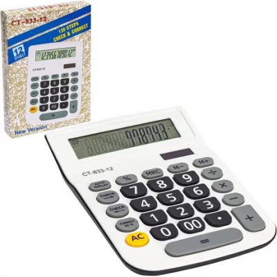 Калькулятор DS-833-12 19х13х2,5 см