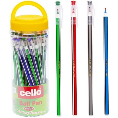 Ручка масляная Cello CL568L PVC синяя