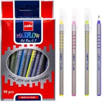 Ручка масляная Maxflow Cello CL368A-50 синяя