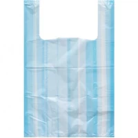 Пакет полиэтиленовая майка "Полосатый" №3