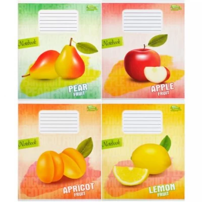 Зошит кольоровий 18 аркушів, лінія Green 2321