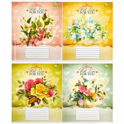 Зошит кольоровий 36 аркушів, лінія Green 2011