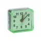 Настільний годиник - будильник 5,8*5,5*2,7см маленький  2046
