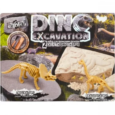 Набір для розкопок Dino excavation укр. DEX-01-10