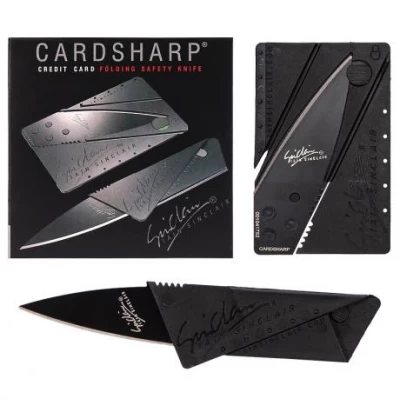 Ніж складаний кишеньковий кредитка 8,5*5,5см, лезвие 6см X1-232 Ніж складаний кишеньковий кредитка 8,5*5,5см, лезвие 6см X1-232