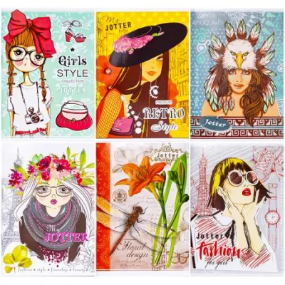 Блокнот А6 Коленкор 48 аркушів, скоба Блокнот А6 Коленкор 48 аркушів, скоба