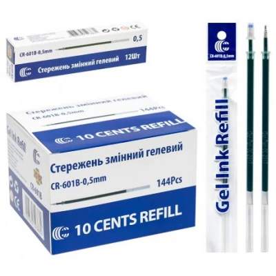 Стержень гелевой CR-601B "С" зеленый