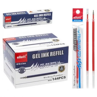 Стержень гелевой 601B Ellot красный