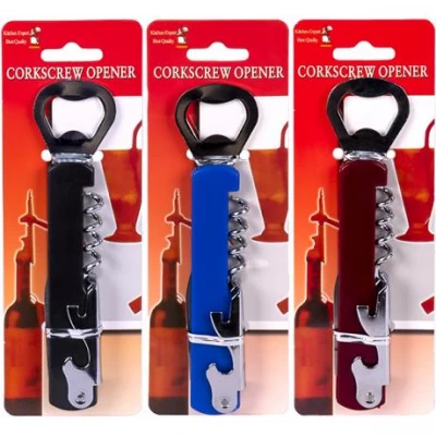 Відкривалка-штопор складна з ножем 14*2,5*1см X3-70