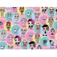 Бумага упаковочная "Детская" 100х70 см