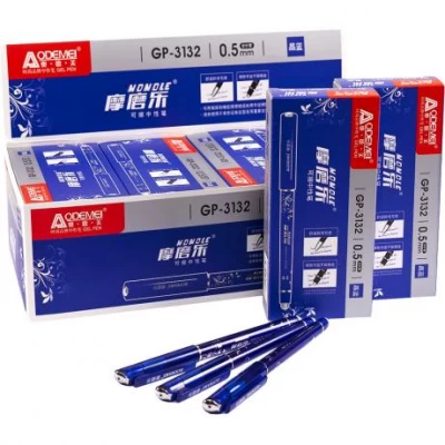 Ручка  пише-стирає 3132 синя