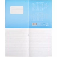 Зошит 12 аркушів Квітка коса з доп.лініей