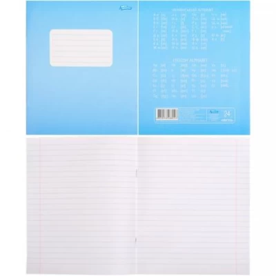 Зошит 24 аркуша Квітка лінія