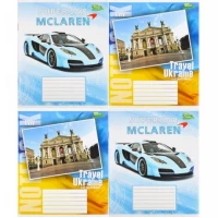 Зошит кольоровий 24 аркуша, лінія Green 2074