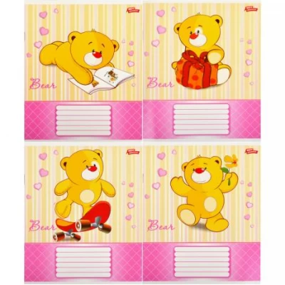 Зошит кольоровий 12 аркушів, лінія 2153N