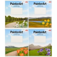 Тетрадь цветная 48 листов, линия "2188" N