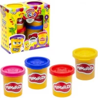 Игровое тесто "Master Do" 4 банки*50г укр. TMDB-01