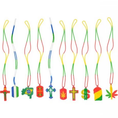 Цепочка-шнурок на шею силикон