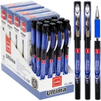 Ручка масляна Ultima Cello CL286-12 синя