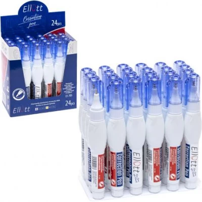 Корректор ручка "Ellott" ET705-24 7мл.
