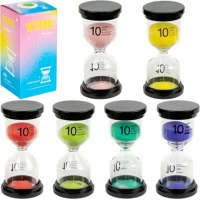 Пісочний годинник на 10 хв. стекло 4,5*9,5см X2-02