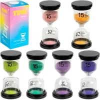 Пісочний годинник на 15 хв. стекло 4,5*10,5см X2-05