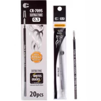 Стержень "С" "пишет-стирает" черный CR-709S