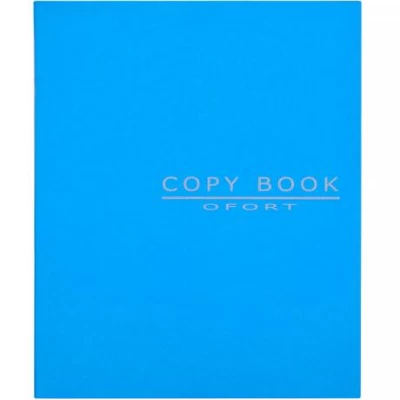 Блокнот для эскизов В5 36л., чистый лист, скоба синий