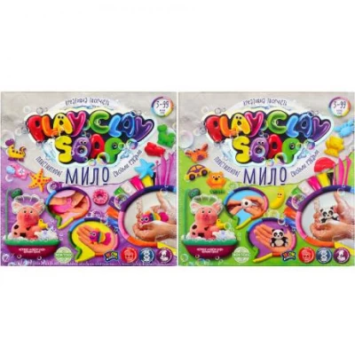 Пластилінове Мило PLAY CLAY SOAP велике укр PCS-01-01U