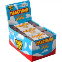 Пластилін восковий Travel Kids коричневий 30г Гамма