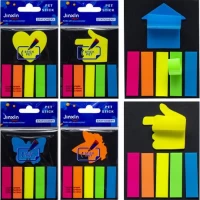 Закладка неон 5 кольорів stick Notes Р19-1 Закладка неон 5 кольорів stick Notes Р19-1