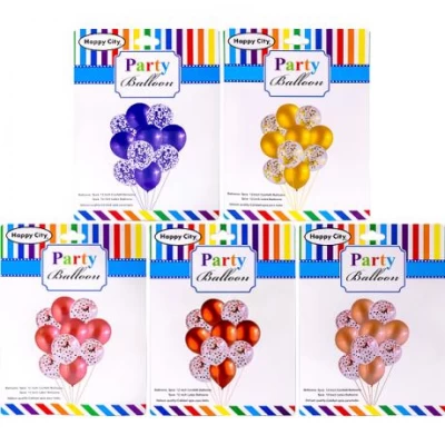 Набір кульок 10шт Party Balloon 1554-1 Набір кульок 10шт Party Balloon 1554-1