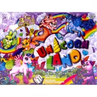 Настільна гра-ходилка Unicorn Land для дітей 3+ рус. DTG95