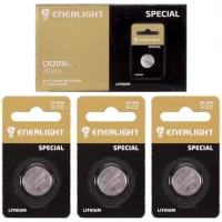Батарейка ENERLIGHT таблетка 2016 502512