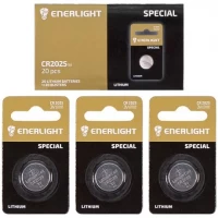 Батарейка ENERLIGHT таблетка 2025 502543 Батарейка ENERLIGHT таблетка 2025 502543