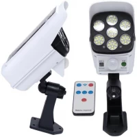 Ліхтар на сонячній батареї KL-2178T  із датчиком руху 77 SMD LED