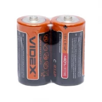 Батарейка Videx сольова 1.5V LR14Р (боченя) V-290416 Батарейка Videx сольова 1.5V LR14Р (боченя) V-290416
