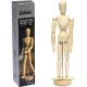 Манекен дерев'яний чоловічий Wooden Man 30 см NAWM30-M