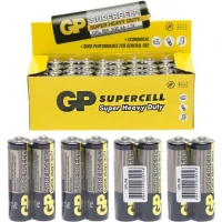 Батарейка GP  SUPERCELL  15PL-S2  сольова  R6, AA GP-30956
