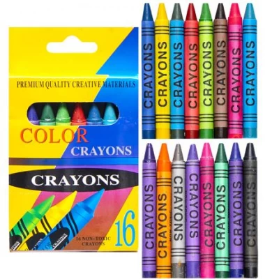 Воскові олівці 16 кольорів CRAYONS 2016A Воскові олівці 16 кольорів CRAYONS 2016A