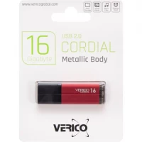 Флешка Verico USB 16Gb Cordial Red 601309