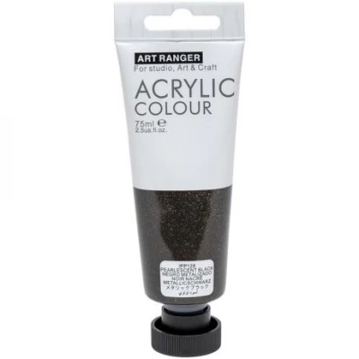 Фарба Art Ranger  Acrylic 128 Metallic black 75мл