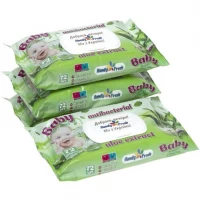 Вологі серветки 72 шт Handy Fresh baby алоє з клапаном