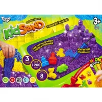 Кінетичний пісок KidSand 1200г з надувною пісочницею укр. KS-02-02U Кінетичний пісок KidSand 1200г з надувною пісочницею укр. KS-02-02U